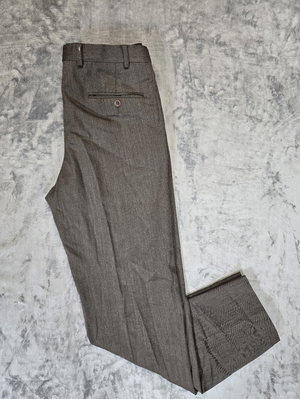 Brooks Brothers 346 Madison Fit Dress Pants Trousers Size 34x34 Brown
